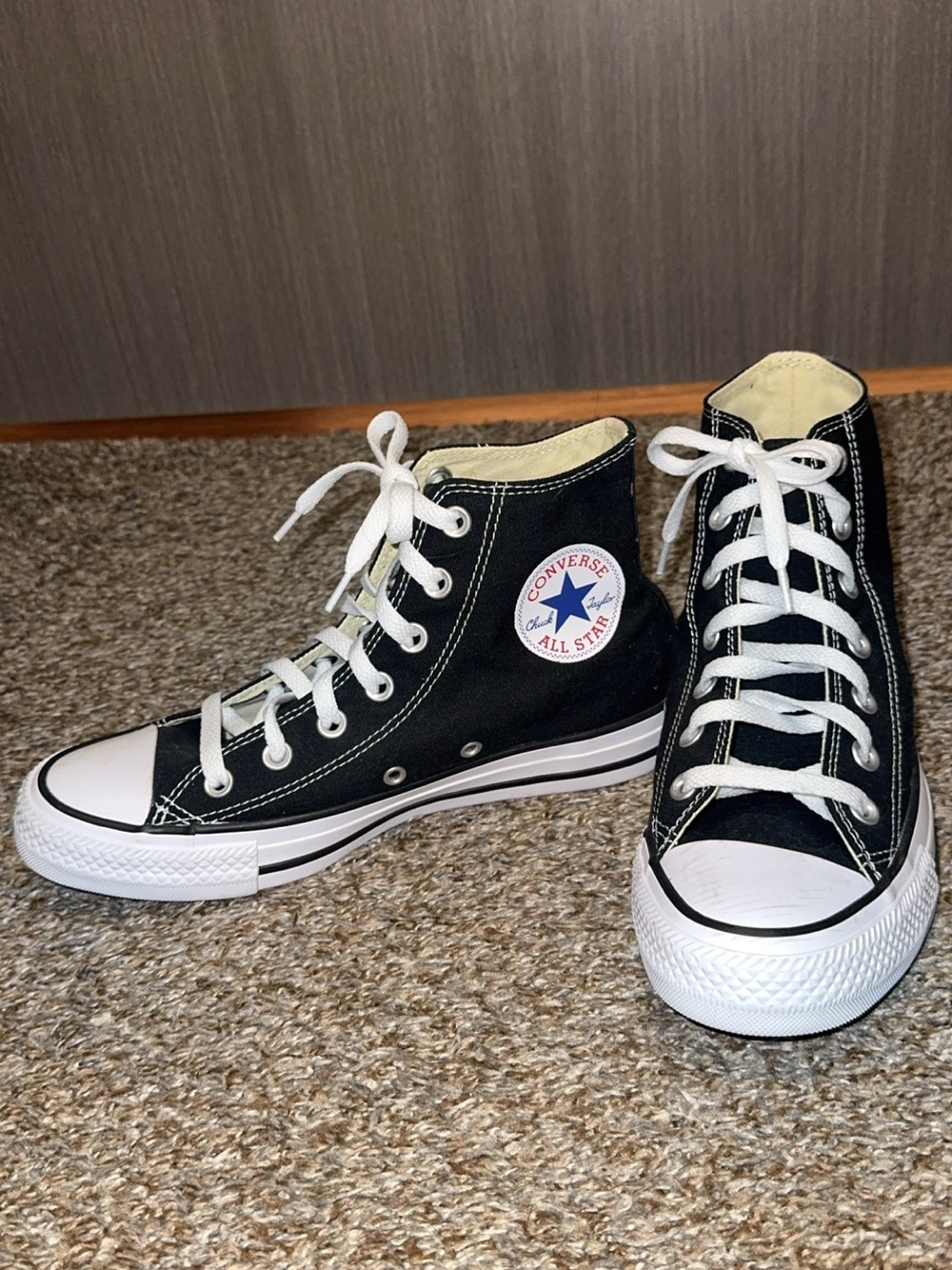 Converse Black & White Chuck Taylor High Top Sneakers